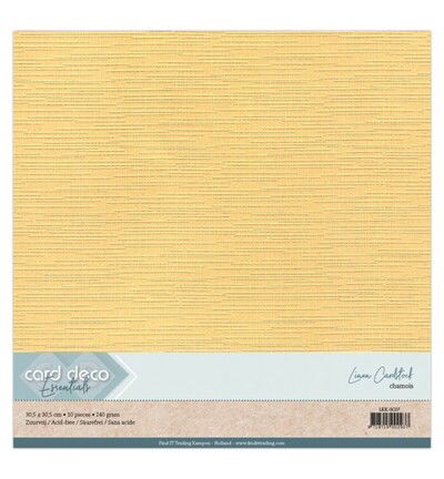 Linnenkarton Scrap 30,5×30,5cm, Chamois