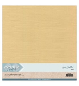 Linnenkarton Scrap 30,5×30,5cm, Zand