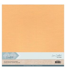 Linnenkarton Scrap 30,5×30,5cm, Zalm