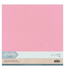 Linnenkarton Scrap 30,5×30,5cm, Roze