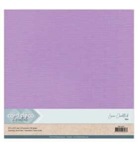 Linnenkarton Scrap 30,5×30,5cm, Lila