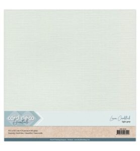 Linnenkarton Scrap 30,5×30,5cm, Lichtgrijs