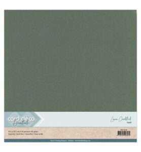 Linnenkarton Scrap 30,5×30,5cm, Basilicum