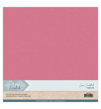 Linnenkarton Scrap 30,5×30,5cm, Hardroze