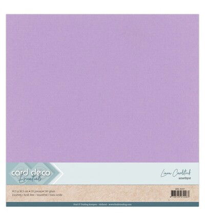 Linnenkarton Scrap 30,5×30,5cm, Amethist