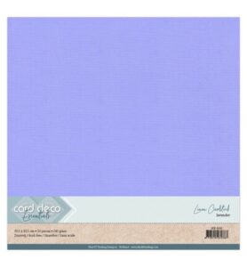 Linnenkarton Scrap 30,5×30,5cm, Lavendel
