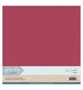 Linnenkarton Scrap 30,5×30,5cm, Magenta