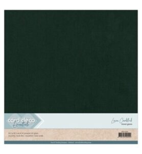 Linnenkarton Scrap 30,5×30,5cm, Bosgroen