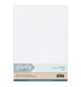 Linnenkarton A4, Wit