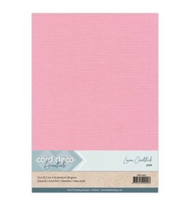 Linnenkarton A4, Roze