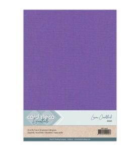Linnenkarton A4, Violet