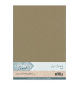 Linnenkarton A4, Taupe