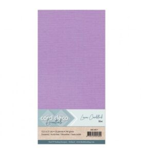 Linnenkarton Cardstock 13,5x27cm, Lila