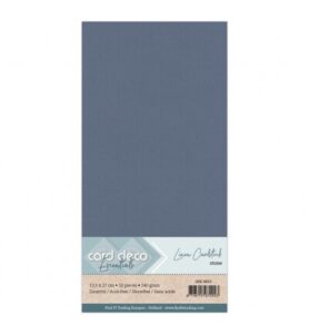 Linnenkarton Cardstock 13,5x27cm, Steen
