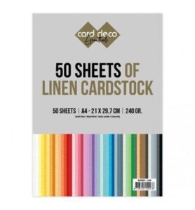 Jumbo kartonpakket – Card Deco – A4 – 50 Sheets