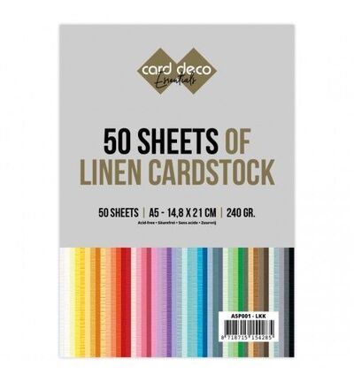Jumbo kartonpakket – Card Deco – A5 – 50 Sheets