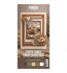 Find It Color – Linen Cardstock Pack 4K – Earth Tones