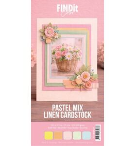 Find IT Color Linen Cardstock Pack 4K – Pastel Mix