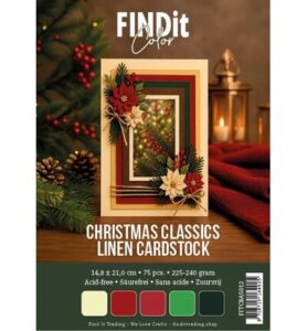 Find It Color – Linen Cardstock Pack A5 – Christmas Classics Pack