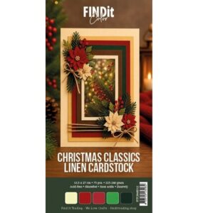 Find It Color – Linen Cardstock Pack 4K – Christmas Classics Pack