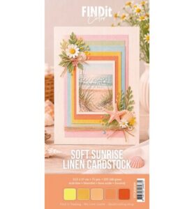 Find It Color – Linen Cardstock Pack 4K – Sunset Warm Pack