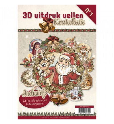 Find IT 3D Push-Out Book 01 – Kerstcollectie