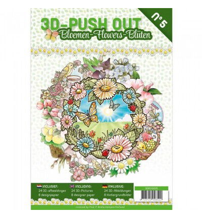 Find IT 3D Push-Out Book 05 – Bloemen