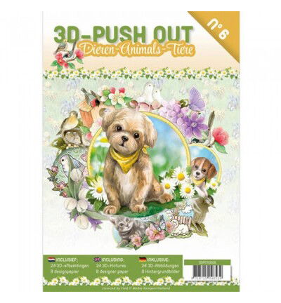 Find IT 3D Push-Out Book 06 – Dieren