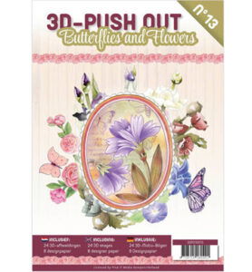 Find IT 3D Push-Out Book 13 – Vlinders en bloemen