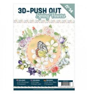 Find IT 3D Push-Out Book 14 – Lentebloemen