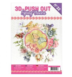 Find IT 3D Push-Out Book 22 – Lentebloemen