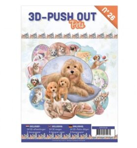 Find IT 3D Push-Out Book 26 – Huisdieren