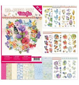 Find IT 3D Push-Out Book 34 – Vlinders