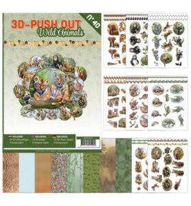 Find IT 3D Push-Out Book 40 – Wilde dieren