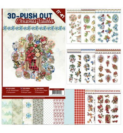 Find IT 3D Push-Out Book 41 – Kerstballen