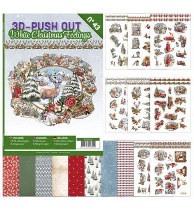 Find IT 3D Push-Out Book 43 – Witte kerstgevoelens