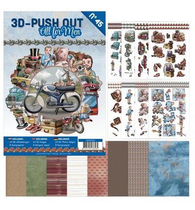 Find IT 3D Push-Out Book 45 – Alles voor mannen