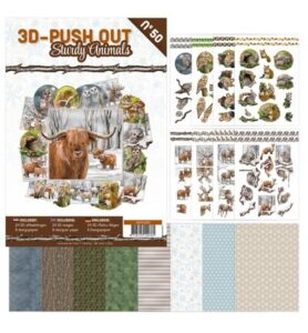 Find IT 3D Push-Out Book 50 – Stoere dieren