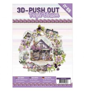 Find IT 3D Push-Out Book 55 – Paarse bloesem
