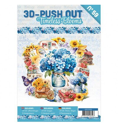 Find IT 3D Push-Out Book 59 – Tijdloze bloemen