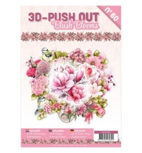 Find IT 3D Push-Out Book 60 – Zachtroze bloemen