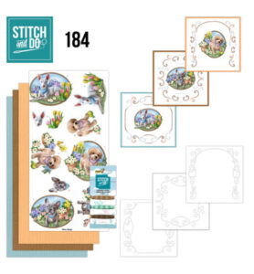 Stitch & Do Borduurset – Amy Design – Harige vrienden