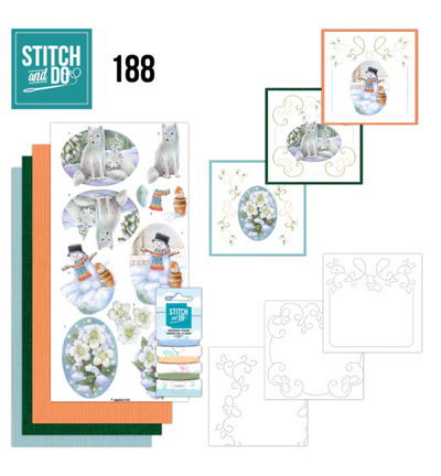 Stitch & Do Borduurset – Jeanine’s Art – Wintertuin