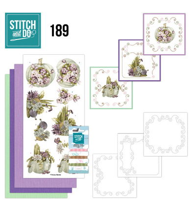 Stitch & Do Borduurset – Precious Marieke – Paarse passie