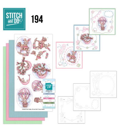 Stitch & Do Borduurset – Yvonne Creations – Hallo wereld