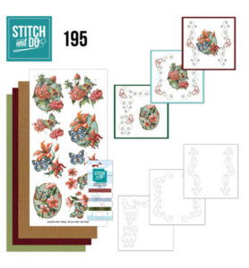 Stitch & Do Borduurset – Amy Design – Botanische tuin