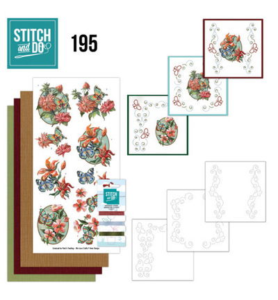 Stitch & Do Borduurset – Amy Design – Botanische tuin