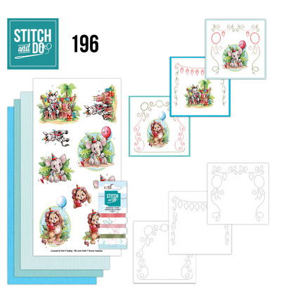 Stitch & Do Borduurset – Yvonne Creations – Junglefeest