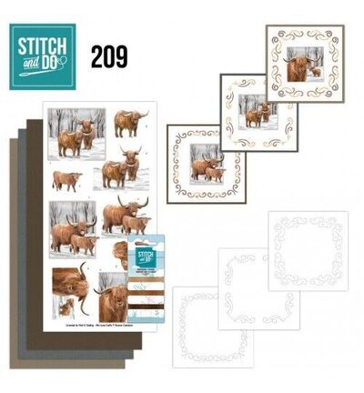 Stitch & Do Borduurset – Amy Design – Stoere winter