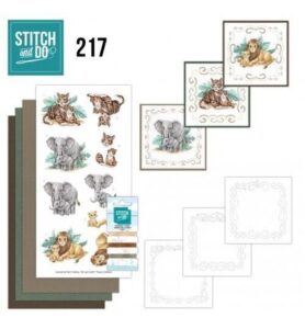 Stitch & Do Borduurset – Yvonne Creations – Jong en wild
